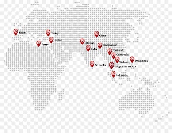 Customer Map Singapore Diagram Graphics - asist map 
