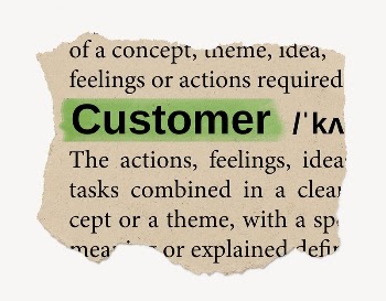 Customer ripped dictionary, editable word | Free PSD - rawpixel