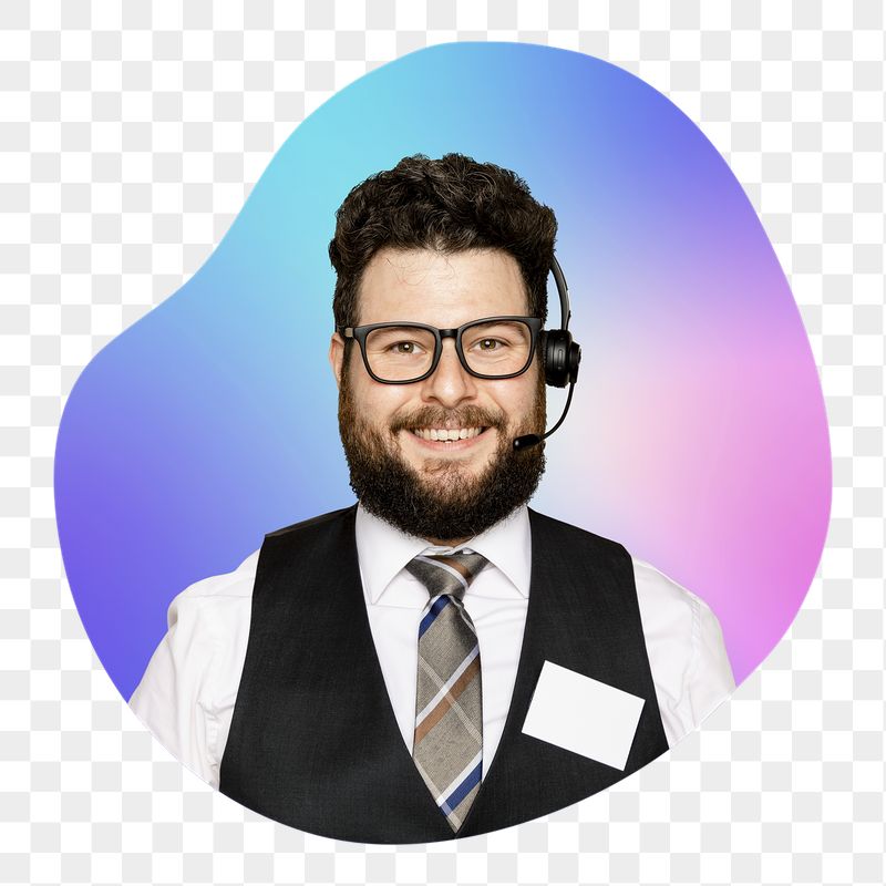 Customer service representative png, transparent | Free PNG - rawpixel