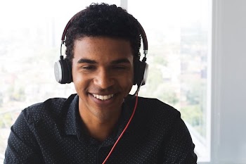 Customer Support Staff Smiles