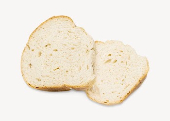 Cut bread, food isolated design | Free Photo - rawpixel