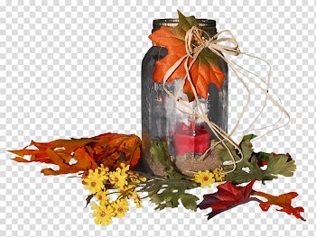 Cut flowers Floral design Floristry, fall decoration transparent background PNG clipart