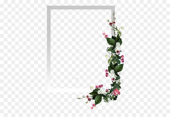 Cut flowers Floral design Picture Frames - moldura floral 
