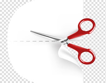 Cut the ribbon transparent background PNG clipart