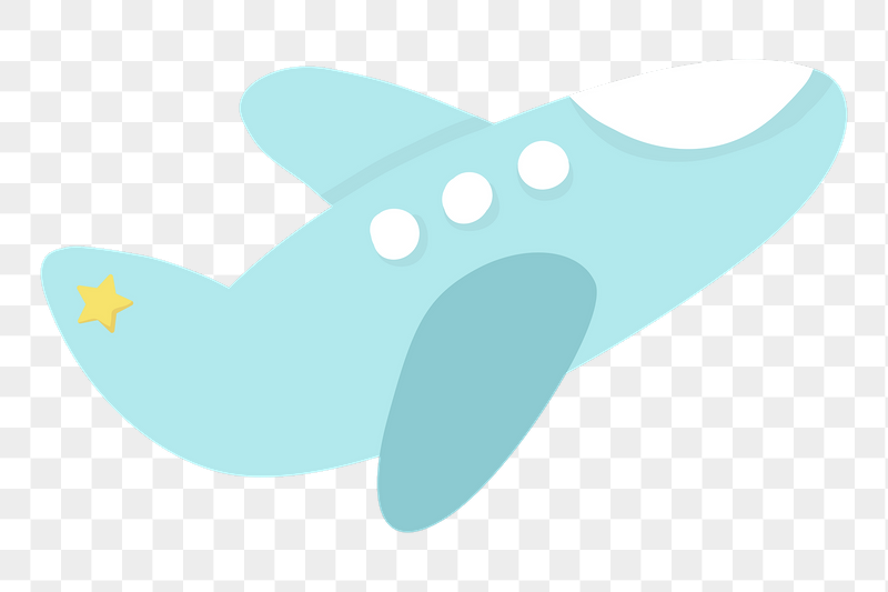 Cute airplane png sticker, transparent | Free PNG Illustration - rawpixel