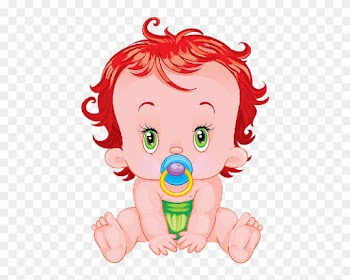 Cute And Funny Baby Boy Cartoon Clip Art Images On - Baby Vector