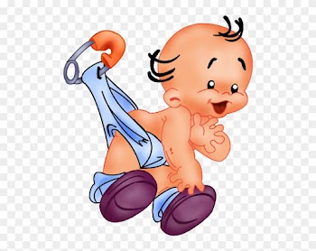 Cute And Funny Baby Boy Cartoon Clip Art Images On - Cute Male Baby Cartoon