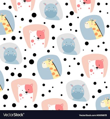 cute animal pattern