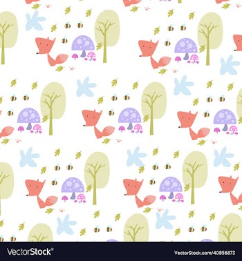 cute animal pattern