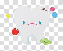 Cute animals , tooth illustration transparent background PNG clipart