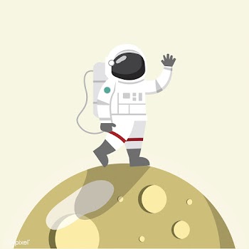 Cute astronaut | Free stock vector - 250142