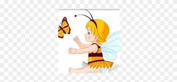 Cute Babies Butterfly