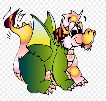 Cute Baby Dragon - Cartoon Baby Dragons Png