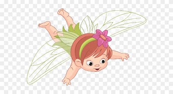 Cute Baby Fairy Cartoon