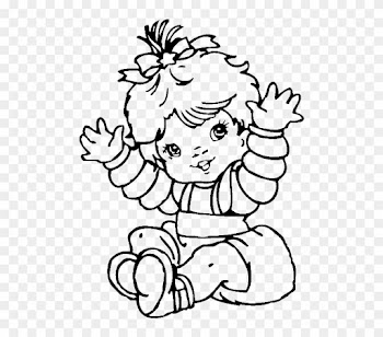 Cute Baby Girl Coloring Pages - Coloring Pages Baby Girls