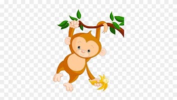 Cute Baby Monkey Clip Art Images - Baby Monkey Clip Art