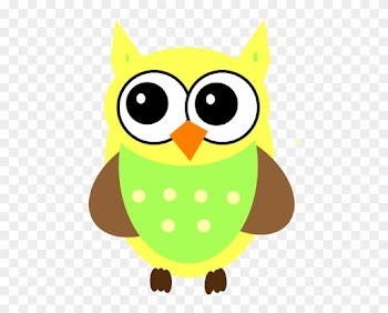 Cute Baby Owl Clipart Yellow Clip Art At Clker Com - Green And Yellow Owl