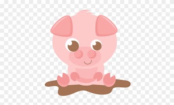 Cute Baby Pig Clipart - Cute Pig Clipart