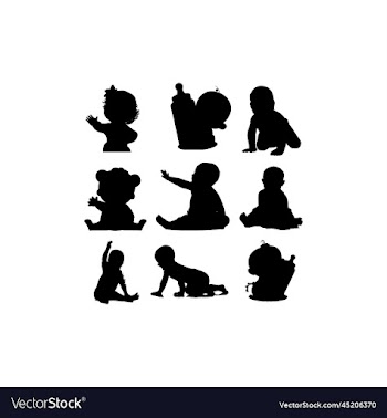 cute baby set creative design