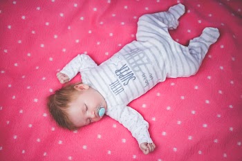 Cute baby sleeping