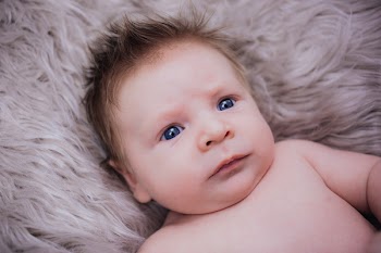 Cute baby stare