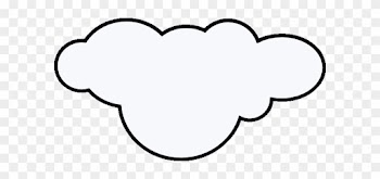 Cute Baby Turtle Clipart Download - Cloud Animation Black And White