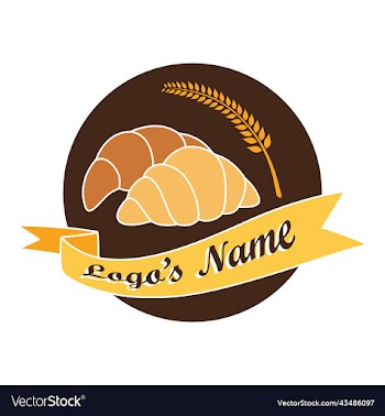 cute bakery logo