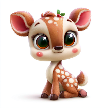 Cute Bambi Character