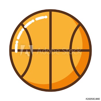 cute basketball icon