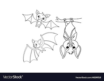 cute bat cartoon characters