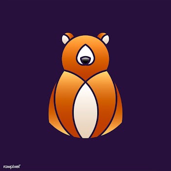 Cute bear animal design vector | Free stock vector - 520936