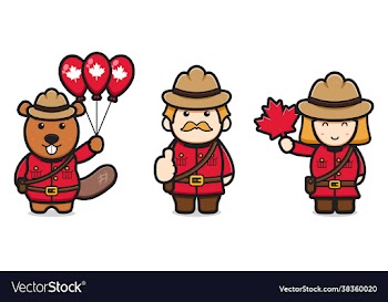 cute beaver oldman and girl character celebrated