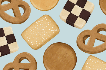 Cute biscuits pattern background, dessert | Free Photo Illustration - rawpixel