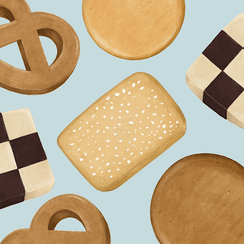 Cute biscuits pattern background, dessert | Free Photo Illustration - rawpixel