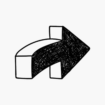 Cute black arrow illustration, simple | Free PSD - rawpixel