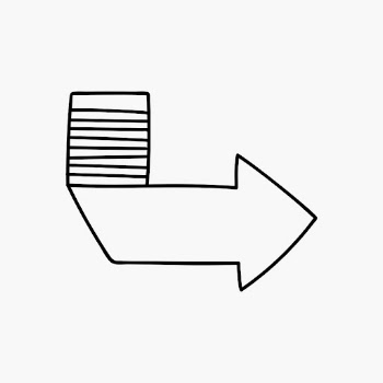Cute black arrow illustration, simple | Free Vector - rawpixel