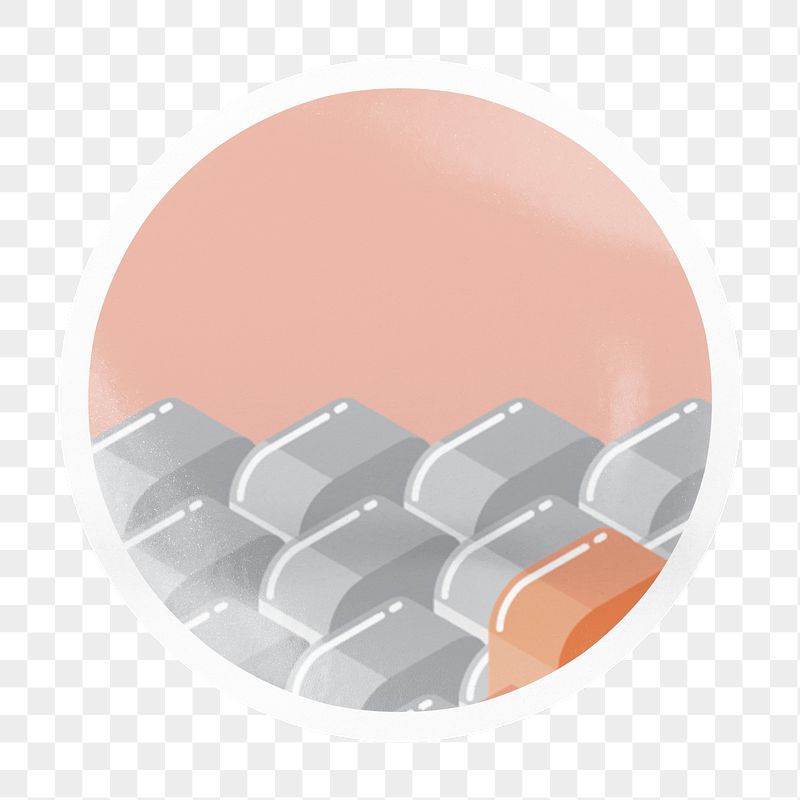 Cute block pattern png badge | Free PNG - rawpixel