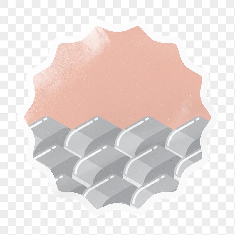 Cute block pattern png starburst | Free PNG - rawpixel