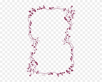 Cute Borders For Microsoft Word - Floral Border Clip Art