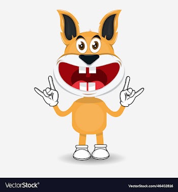 cute bunny character design
