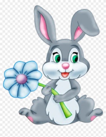 Cute Bunny Clipart Pin Janie Mendez4400yahoo On Easter - Cute Cartoon Easter Bunny