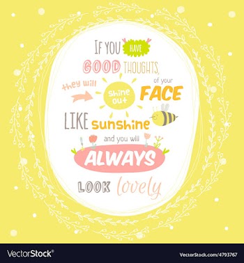 Cute card with character and vector image