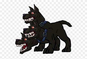 Cute Cartoon Baby Wolf Download - Cerberus Png