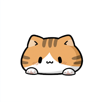 Cute Cartoon Cat Illustration