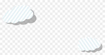 Cute Cartoon Clouds - Fork