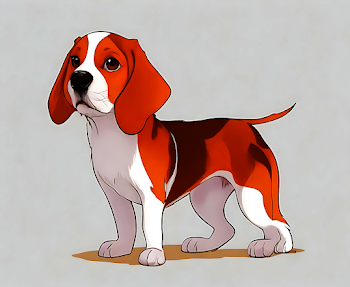 Cute Cartoon Dog