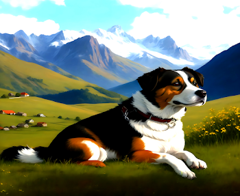 Cute Cartoon Dog