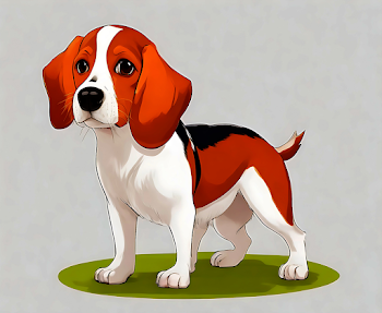 Cute Cartoon Dog