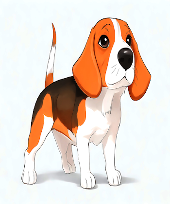 Cute Cartoon Dog