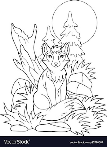 cute cartoon fox
